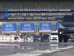 Mulai Ramai, Arus Mudik Kendaraan Via Tol Alami Peningkatan