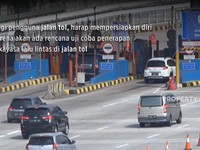 Perhatian! Ini Jadwal Uji Coba Gage di Tol Mulai Besok