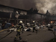 Barbar! Putin Bombardir Kyiv Saat Sekjen PBB Berkunjung
