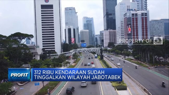 Video: 312 Ribu Kendaraan Tinggalkan Wilayah Jabodetabek