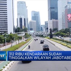 Mudik Dimulai, 312 Ribu Kendaraan Tinggalkan Jabodetabek