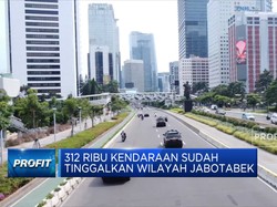 Mudik Dimulai, 312 Ribu Kendaraan Tinggalkan Jabodetabek