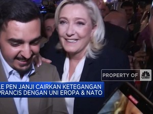 Legowo, Le Pen Akui Kekalahan Atas Macron