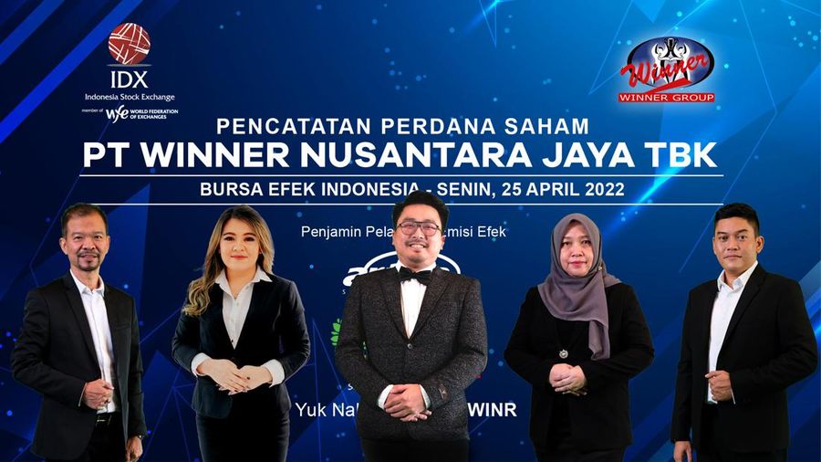 PT. Winner Nusantara Jaya TBK. (Tangkapan layar)