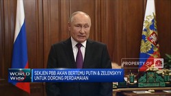 PBB Siap Pertemukan Putin & Zelenskyy Agar Berdamai