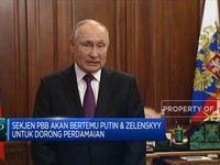PBB Siap Pertemukan Putin & Zelenskyy Agar Berdamai