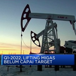 Q1-2022, Lifting Migas Belum Capai Target