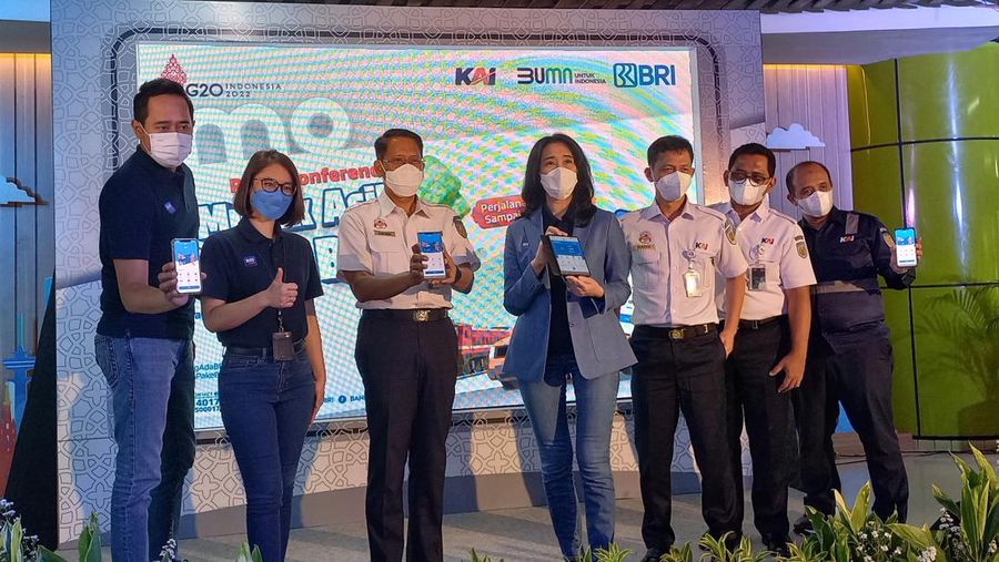 BRI Berangkatkan 100 User BRImo Pulang Kampung