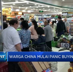 Covid-19 Melonjak Lagi, Warga China Mulai Panic Buying