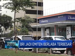 BRI Jadi Emiten Berlaba Terbesar
