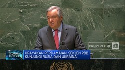 Upayakan Perdamaian, Sekjen PBB Kunjungi Rusia Dan Ukraina