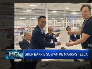 Grup Bakrie Sowan Ke Markas Tesla