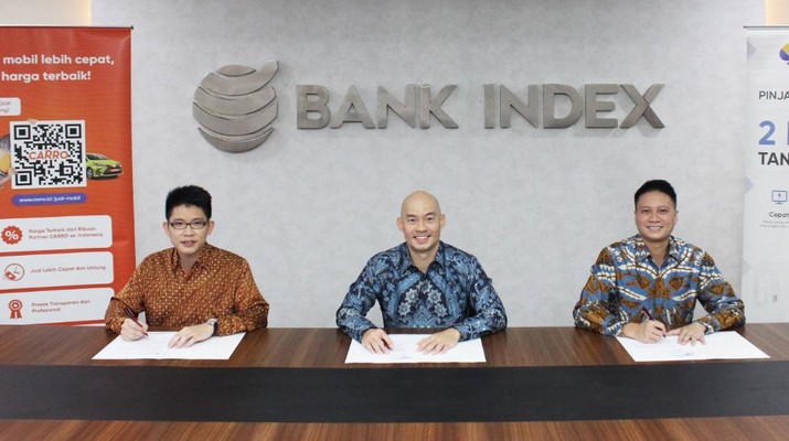 Investasi Modalku dan Carro di Bank Index Penandatangan kesepakatan pendanaan Modalku dan Carro di Bank Index.