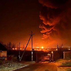 Ukraina Ngamuk! Bombardir Pusat Energi Rusia-Penerbangan Lumpuh