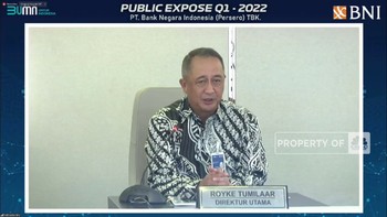Meroket 63,2%, BNI Cetak Laba Rp 3,96 Triliun di Q1-2022