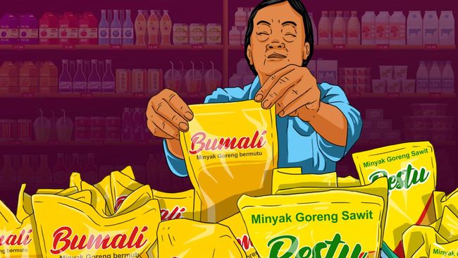 Mendadak Turun! Ini Perjalanan Harga Minyak Goreng - CNBC Indonesia