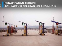 Video: Penampakan Terkini Tol Japek II Selatan Jelang Mudik