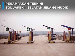 Video: Penampakan Terkini Tol Japek II Selatan Jelang Mudik