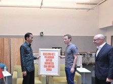 Tak Cuma Elon Musk, Mark Zuckerberg Jumpa Jokowi Pakai Kaus