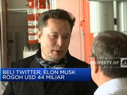 Elon Musk Borong Saham Twitter Rp 634 Triliun
