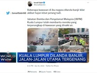 Diguyur Hujan Lebat, Kuala Lumpur Banjir