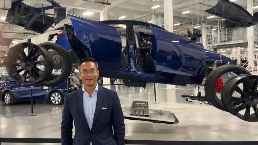 Anindya Novyan Bakrie Bertemu Elon Musk