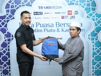 TRANSMEDIA Kembali Gelar Buka Puasa Bareng Anak Yatim Piatu