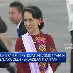Aung San Suu Kyi Dijatuhi Vonis 5 Tahun Penjara
