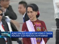 Aung San Suu Kyi Dijatuhi Vonis 5 Tahun Penjara