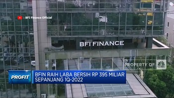 BFIN Raih Laba Bersih Rp 395 Miliar Sepanjang Q1-2022
