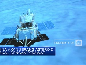 China Akan Serang Asteroid 'Nakal' Dengan Pesawat