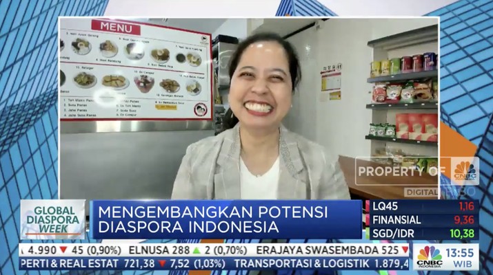 Diaspora Pengusaha di Busan, Korea Selatan, Nuraini Widyaningsih Anang. (Tangkapan layar CNBC Indonesia TV) Diaspora Pengusaha di Busan, Korea Selatan, Nuraini Widyaningsih Anang. (Tangkapan layar CNBC Indonesia TV)