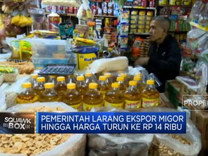 Pemerintah Larang Ekspor Hingga Harga Migor Rp 14.000 / Liter