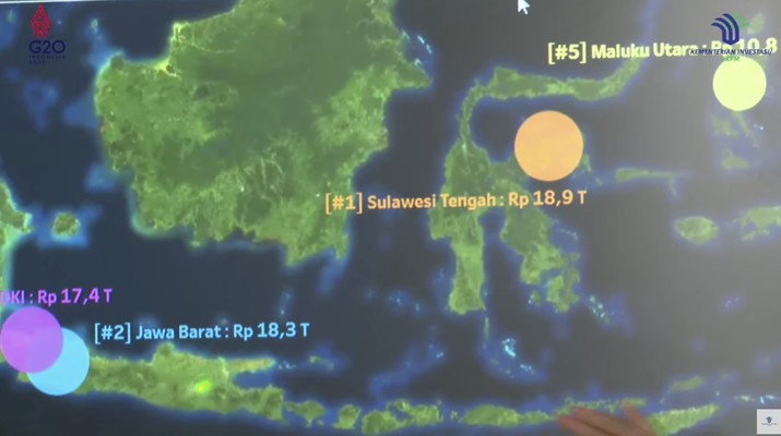 Konferensi Pers Realisasi Investasi Triwulan I Tahun 2022 (Tangkapan layar Kementerian Investasi - BKPM)