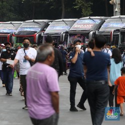 Penampakan Antusiasme Warga Mengikuti Mudik Gratis BUMN 2022