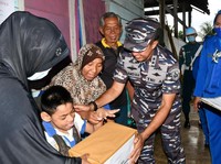 Bareng TNI AL, Gerakan Berbagi CTARSA Foundation Sentuh Aceh