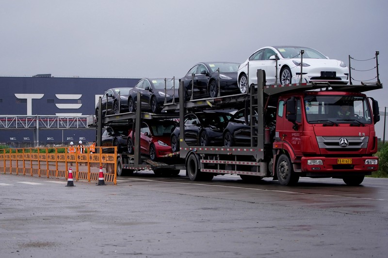 Pabrik Tesla (ASSOCIATED PRESS/Michael Macor)