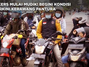 Video: Bikers Mulai Mudik! Begini Kondisi Terkini Kerawang