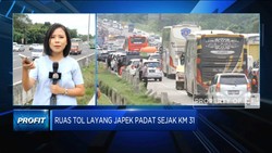 Video: Ini Dia Penampakan Kepadatan Tol Japek di Km 31