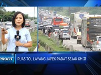 Video: Ini Dia Penampakan Kepadatan Tol Japek di Km 31