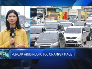 Puncak Arus Mudik, Tol Cikampek Macet!
