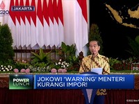 Jokowi 'Warning' Menteri Kurangi Impor!