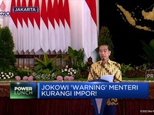 Jokowi 'Warning' Menteri Kurangi Impor!