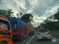 Polisi Berlakukan Buka-Tutup Jalan Menuju Merak