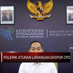 Mendag Muncul, Jelaskan Soal Larangan Ekspor CPO Cs