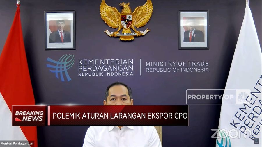 Lengkap! Penjelasan Mendag Soal Cakupan Larangan Ekspor CPO Cs (CNBC Indonesia TV)