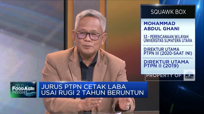 Produksi & Utilisasi Dinaikkan, Laba PTPN III Meroket 508% (CNBC Indonesia TV) Produksi & Utilisasi Dinaikkan, Laba PTPN III Meroket 508% (CNBC Indonesia TV)