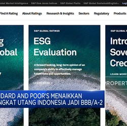 Selamat Jokowi! S&P Naikkan Peringkat Utang RI