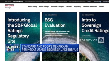Selamat Jokowi! S&P Naikkan Peringkat Utang RI