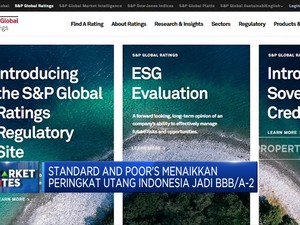 Selamat Jokowi! S&P Naikkan Peringkat Utang RI